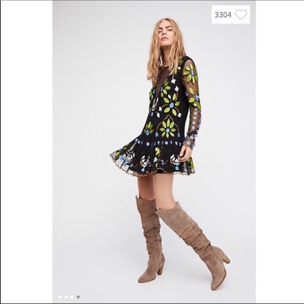 Free People Hearts are Wild Dress